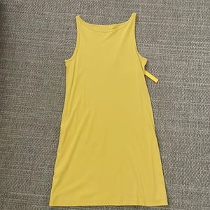 Catherine Malandrino Yellow Tank Dress